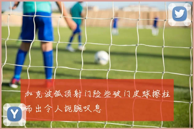 加克波弧顶射门险些破门皮球擦柱而出令人扼腕叹息